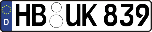 HB-UK839