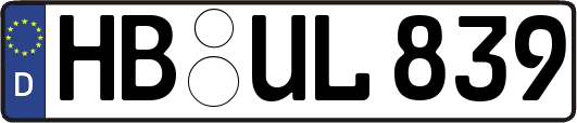 HB-UL839