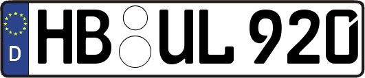 HB-UL920