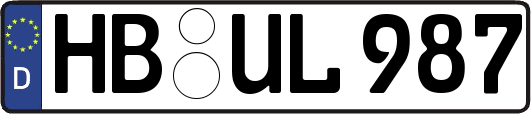 HB-UL987