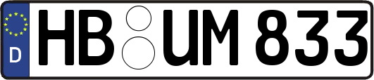 HB-UM833