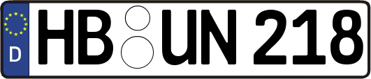 HB-UN218