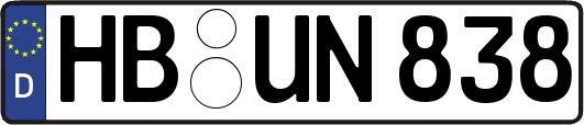 HB-UN838