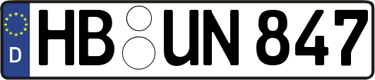 HB-UN847