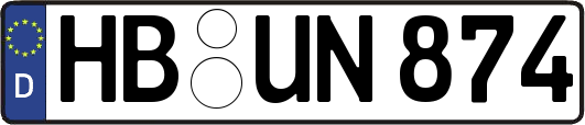 HB-UN874