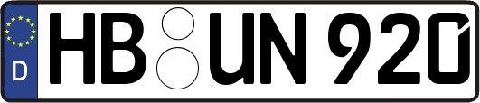 HB-UN920