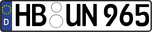 HB-UN965