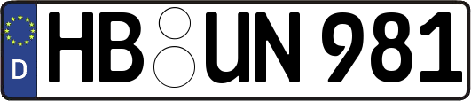 HB-UN981