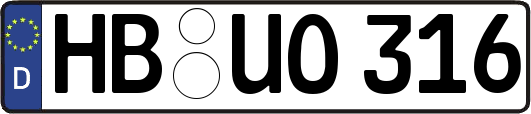 HB-UO316