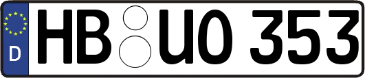 HB-UO353