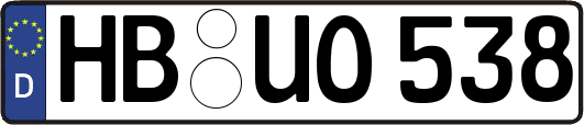 HB-UO538