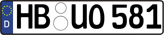 HB-UO581