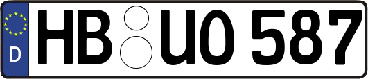 HB-UO587