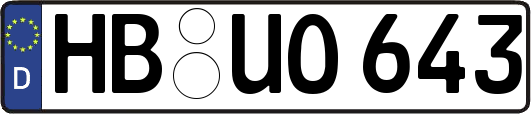 HB-UO643