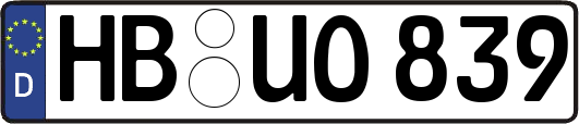 HB-UO839