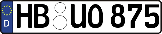 HB-UO875