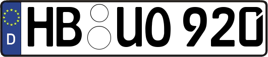 HB-UO920