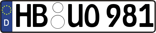 HB-UO981