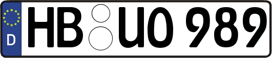 HB-UO989