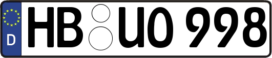 HB-UO998