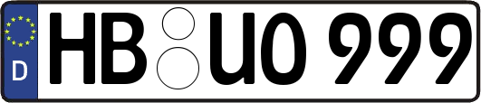 HB-UO999