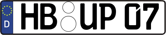 HB-UP07