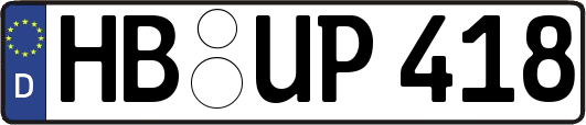 HB-UP418
