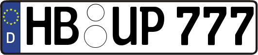 HB-UP777