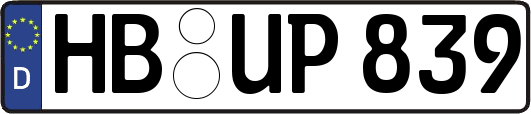 HB-UP839