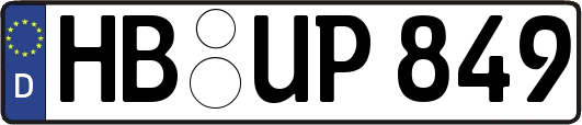 HB-UP849
