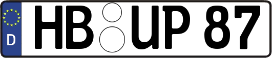 HB-UP87