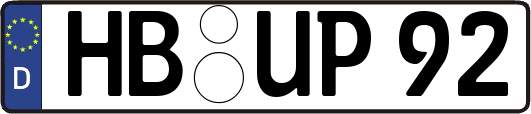 HB-UP92
