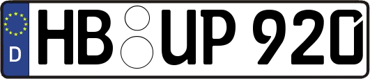 HB-UP920