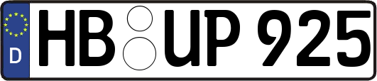 HB-UP925