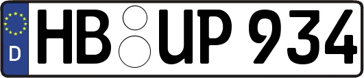 HB-UP934