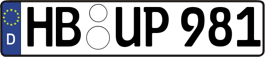 HB-UP981