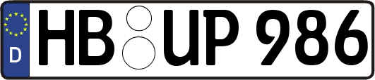 HB-UP986