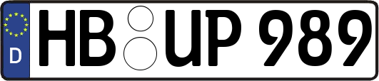 HB-UP989