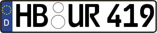 HB-UR419