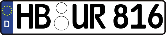 HB-UR816