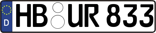 HB-UR833