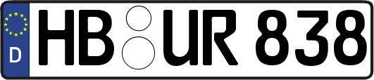 HB-UR838