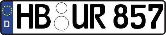 HB-UR857