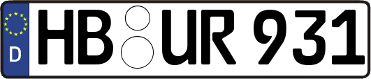 HB-UR931