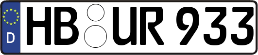 HB-UR933