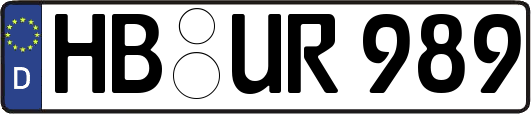 HB-UR989
