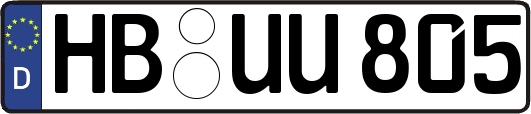 HB-UU805