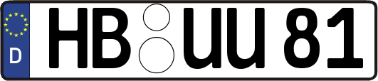 HB-UU81