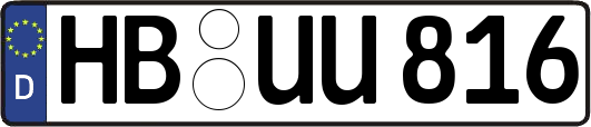 HB-UU816