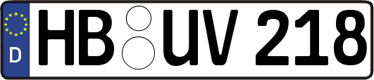 HB-UV218